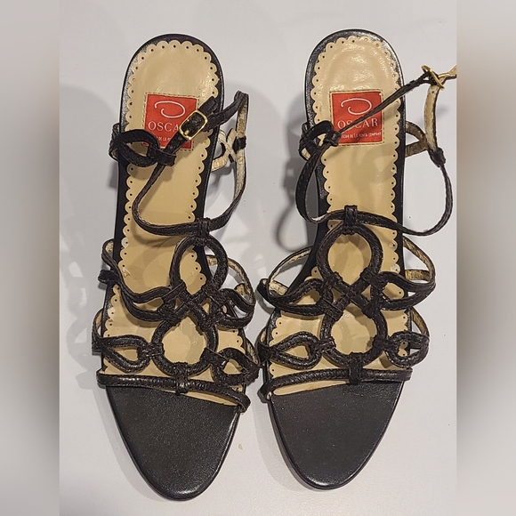 Oscar de la Renta Shoes - Oscar by Oscar de la Renta - Brown Wedge Sandals - Celeste